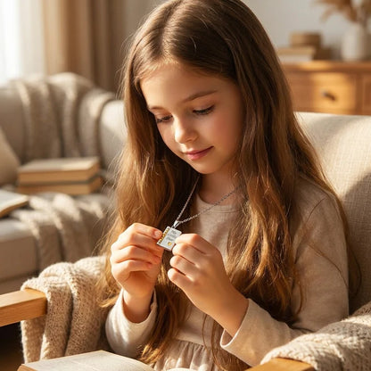 My Little Star Necklace – Hidden Message Pendant for Daughter