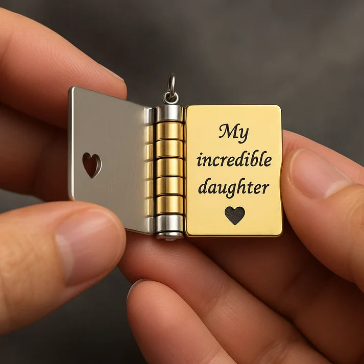 My Little Star Necklace – Hidden Message Pendant for Daughter