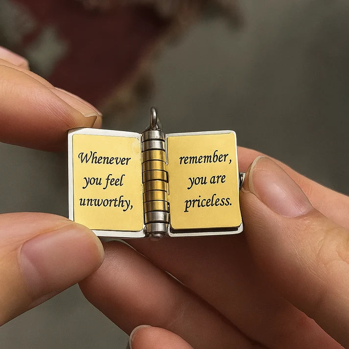 My Little Star Necklace – Hidden Message Pendant for Daughter