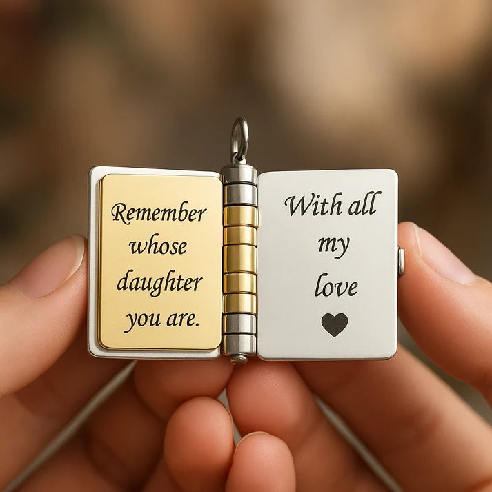 My Little Star Necklace – Hidden Message Pendant for Daughter