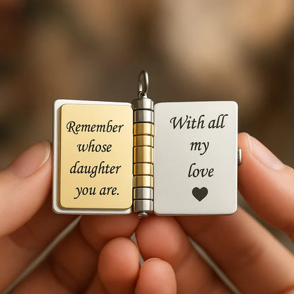 My Little Star Necklace – Hidden Message Pendant for Daughter